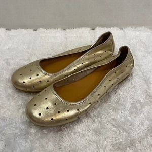 Kork-Ease Nessa Gold Metallic Flat
